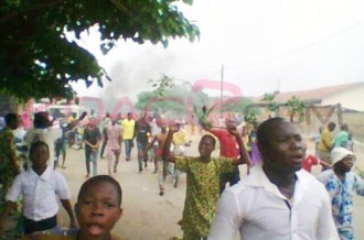 Bénin : 'Â’Le saint espritÂ’Â’ se bagarre avec des jeunes à  Cotonou